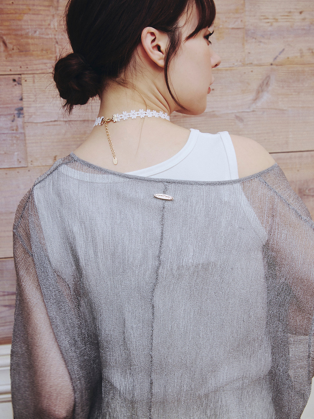 CUT GEORGETTE TANK – Armillary.
