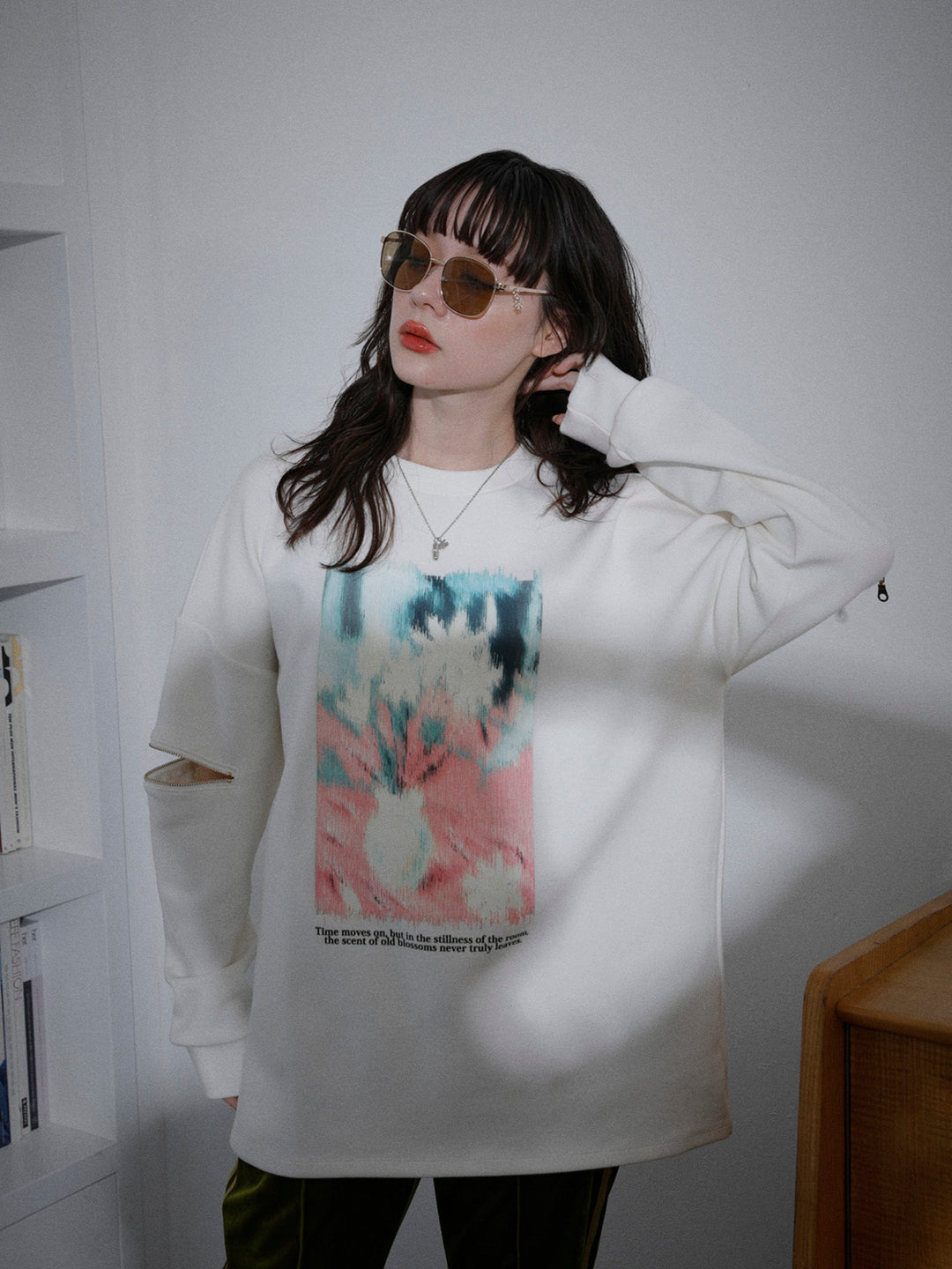 ZIP SLIT LONG SLEEVE TEE – Armillary.